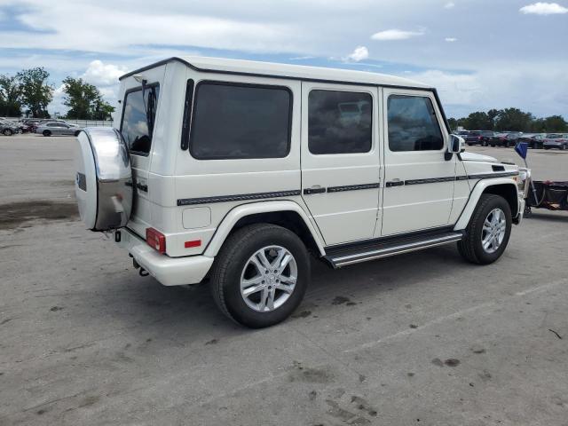 WDCYC3HF8FX235695 - 2015 MERCEDES-BENZ G 550 WHITE photo 3