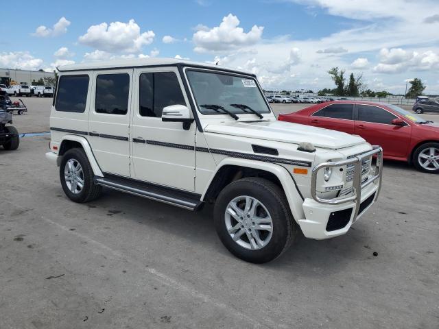 WDCYC3HF8FX235695 - 2015 MERCEDES-BENZ G 550 WHITE photo 4