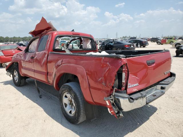 5TFTU4GN5CX015289 - 2012 TOYOTA TACOMA PRERUNNER ACCESS CAB RED photo 2