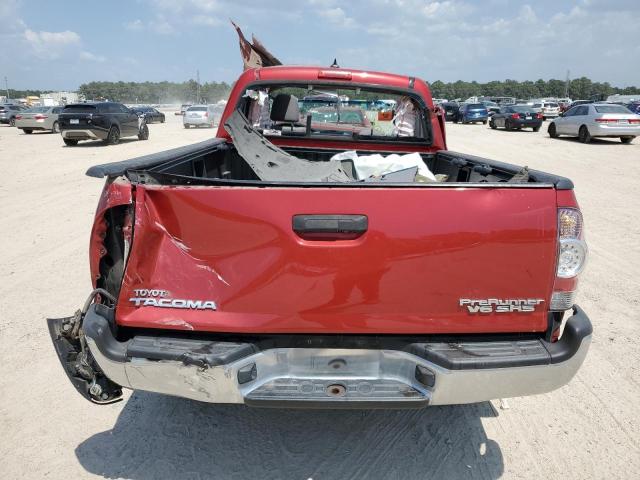5TFTU4GN5CX015289 - 2012 TOYOTA TACOMA PRERUNNER ACCESS CAB RED photo 6