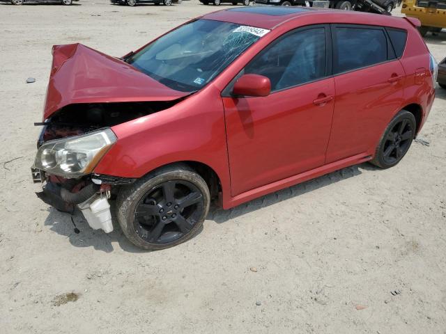 5Y2SR67029Z404160 - 2009 PONTIAC VIBE GT RED photo 1