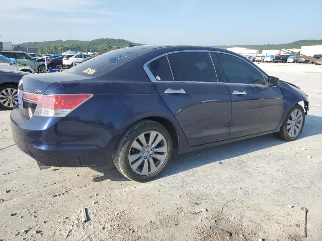 1HGCP3F80BA025017 - 2011 HONDA ACCORD EXL BLUE photo 3