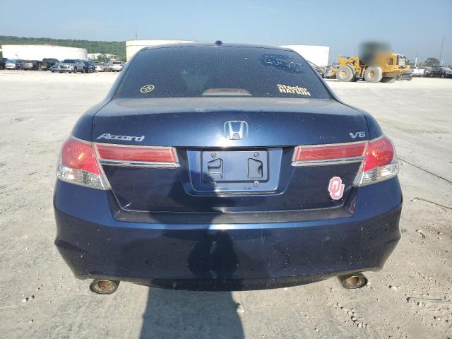 1HGCP3F80BA025017 - 2011 HONDA ACCORD EXL BLUE photo 6