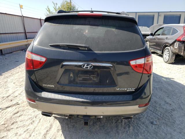 KM8NU13C08U065114 - 2008 HYUNDAI VERACRUZ GLS BLACK photo 6