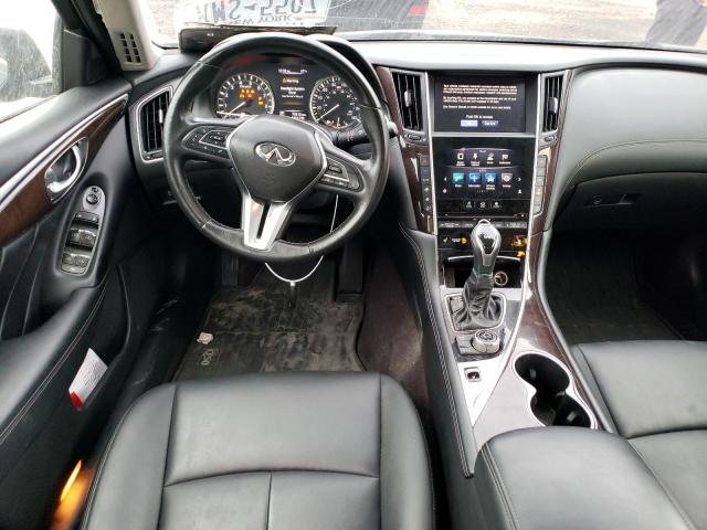 JN1EV7AR5JM437101 - 2018 INFINITI Q50 LUXE BLACK photo 8