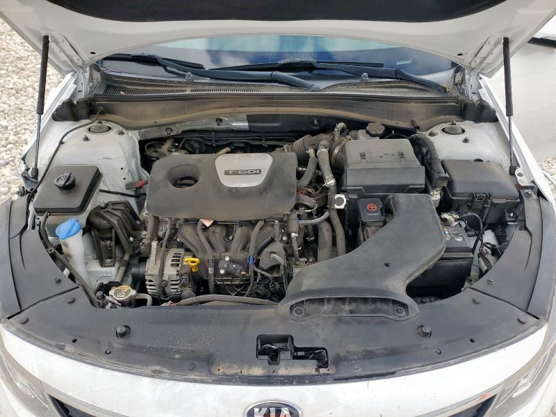 5XXGU4L15KG301847 - 2019 KIA OPTIMA EX WHITE photo 11