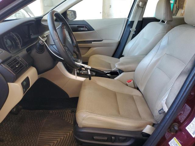 1HGCR2F89DA046004 - 2013 HONDA ACCORD EXL ბურგუნდია ფოტო 7