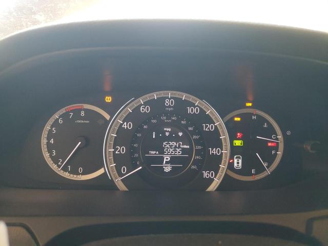 1HGCR2F89DA046004 - 2013 HONDA ACCORD EXL ბურგუნდია ფოტო 9