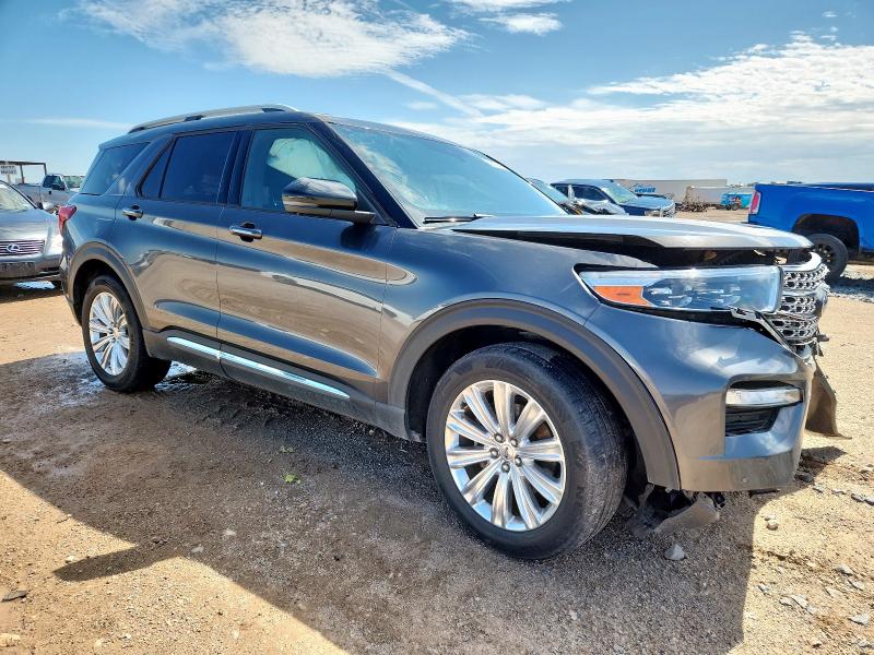 1FMSK7FH0LGB73484 - 2020 FORD EXPLORER LIMITED CHARCOAL photo 4