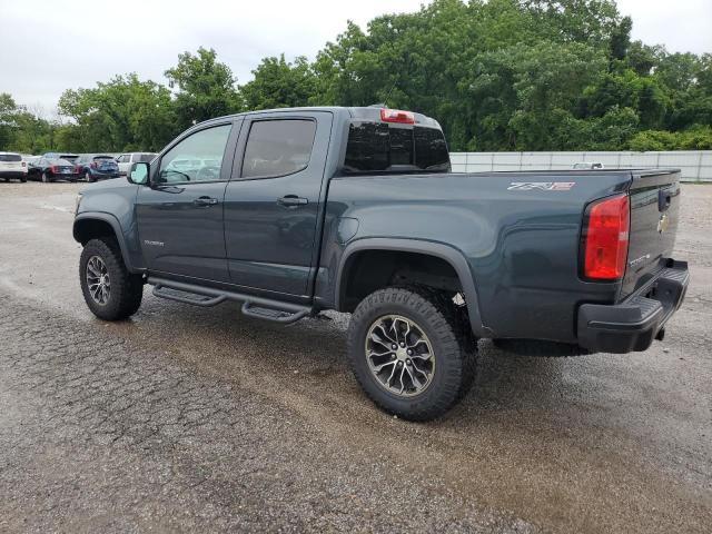 1GCGTEEN6H1261372 - 2017 CHEVROLET COLORADO ZR2 BLUE photo 2