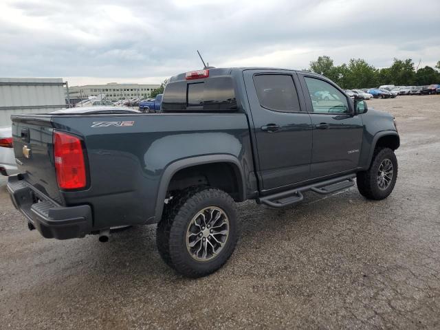 1GCGTEEN6H1261372 - 2017 CHEVROLET COLORADO ZR2 BLUE photo 3