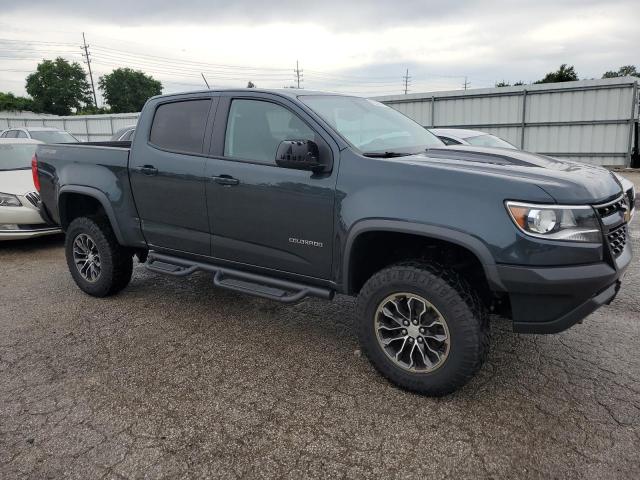 1GCGTEEN6H1261372 - 2017 CHEVROLET COLORADO ZR2 BLUE photo 4