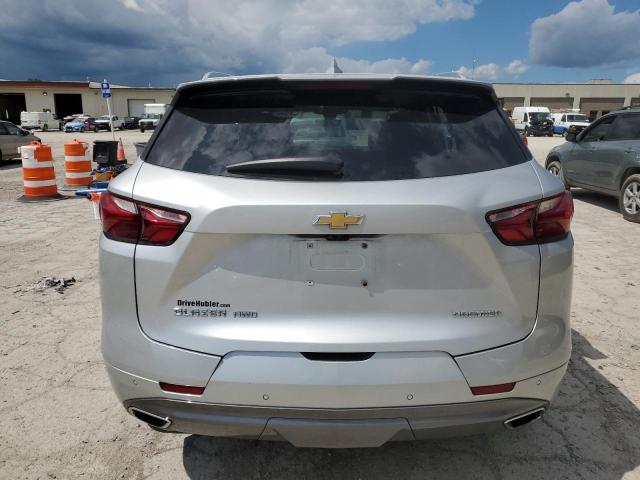 3GNKBKRS7KS639031 - 2019 CHEVROLET BLAZER PREMIER SILVER photo 6