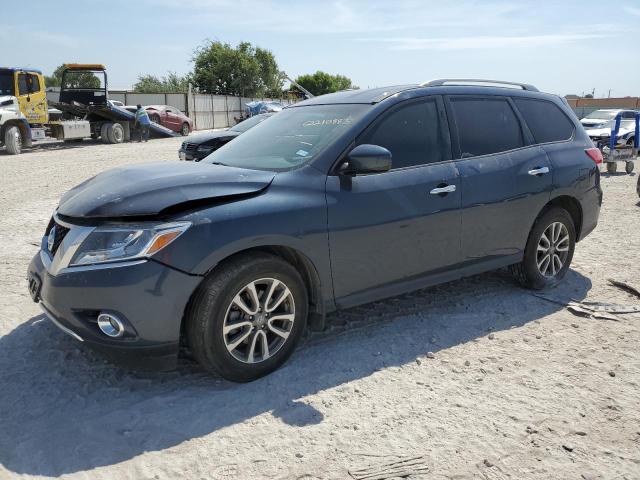 5N1AR2MN2FC656490 - 2015 NISSAN PATHFINDER S GRAY photo 1