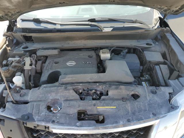 5N1AR2MN2FC656490 - 2015 NISSAN PATHFINDER S GRAY photo 12