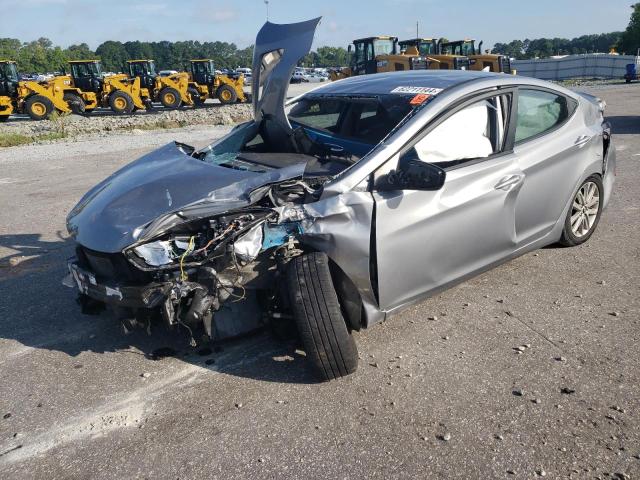 KMHDH4AE7FU420444 - 2015 HYUNDAI ELANTRA SE SILVER photo 1