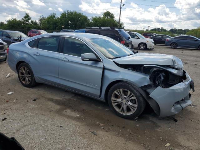 1G1115SLXEU132326 - 2014 CHEVROLET IMPALA LT BLUE photo 4