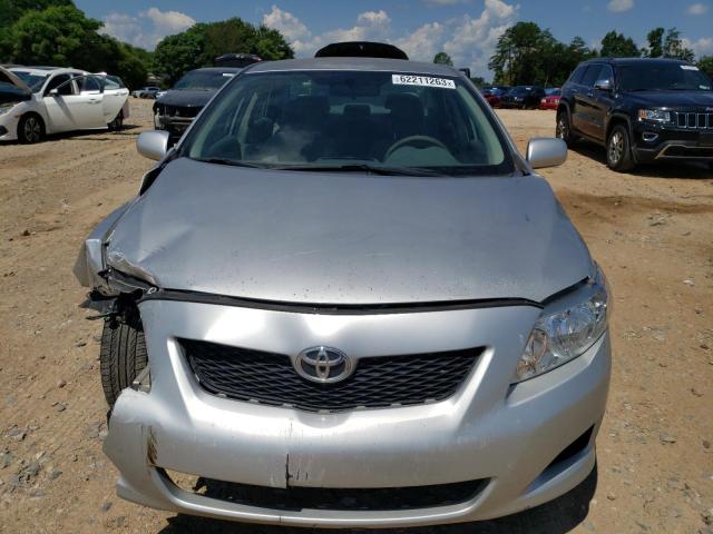 JTDBU4EE3AJ075201 - 2010 TOYOTA COROLLA BASE SILVER photo 5