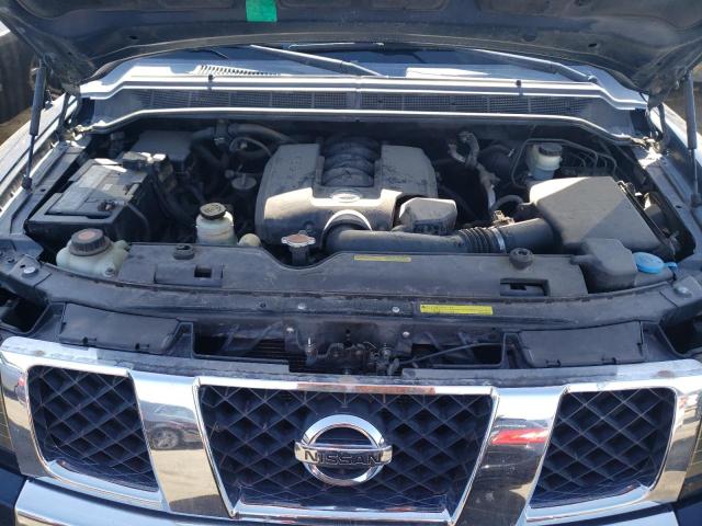 1N6AA06B06N537910 - 2006 NISSAN TITAN XE BLUE photo 11