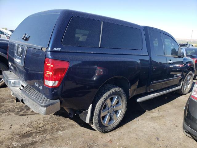 1N6AA06B06N537910 - 2006 NISSAN TITAN XE BLUE photo 3