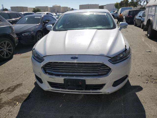 3FA6P0LU7DR164779 - 2013 FORD FUSION SE HYBRID WHITE photo 5