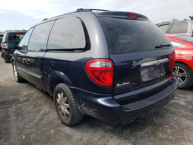 2A4GP54L07R157890 - 2007 CHRYSLER TOWN & COU TOURING Mavi foto 2