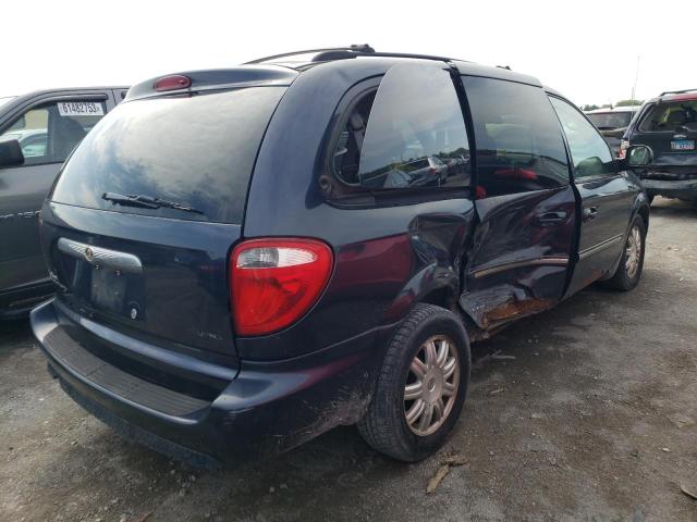 2A4GP54L07R157890 - 2007 CHRYSLER TOWN & COU TOURING Mavi foto 3