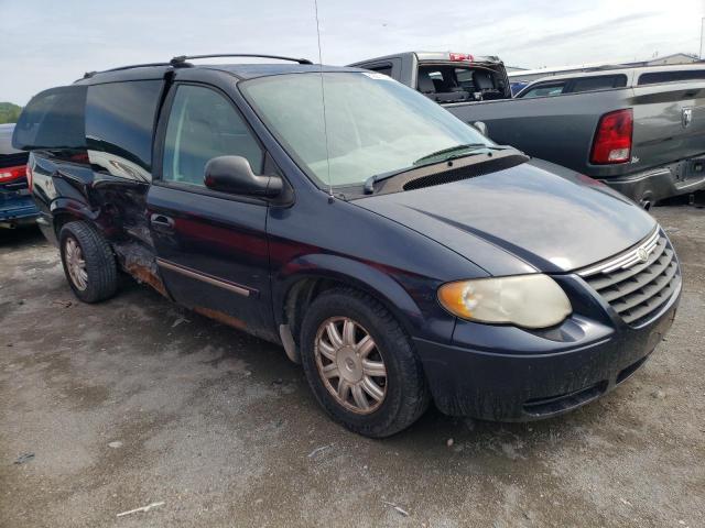 2A4GP54L07R157890 - 2007 CHRYSLER TOWN & COU TOURING Mavi foto 4