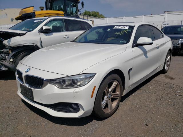 WBA3N9C50EF720524 - 2014 BMW 428 XI WHITE photo 1