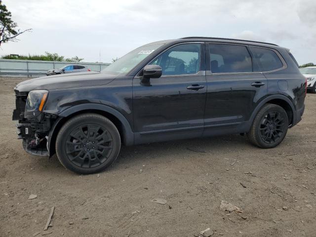 5XYP3DHC0MG099267 - 2021 KIA TELLURIDE EX BLACK photo 1