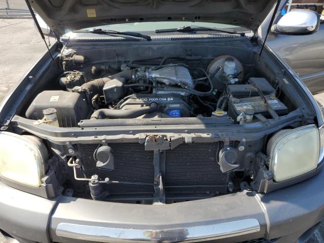 5TBRN34133S410234 - 2003 TOYOTA TUNDRA ACCESS CAB SR5 GRAY photo 11