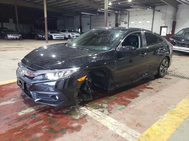 JHMFC1F7XJX043716 - 2018 HONDA CIVIC EXL შავი ფოტო 1