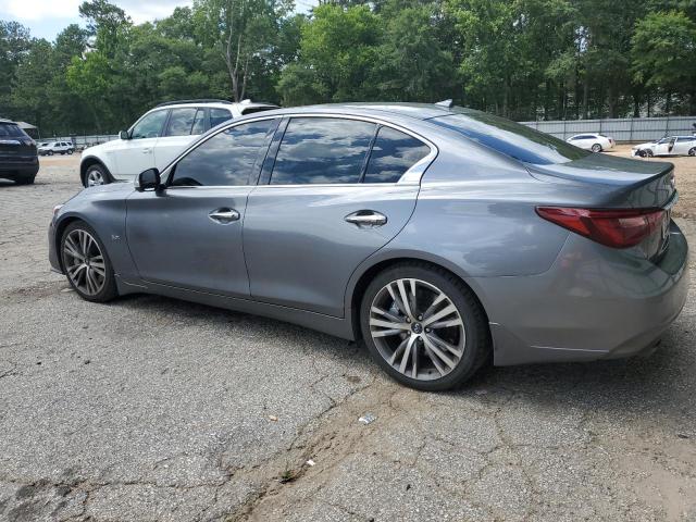 JN1EV7AP7JM350444 - 2018 INFINITI Q50 LUXE GRAY photo 2