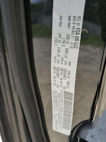 2C4RC1BG6GR293854 - 2016 CHRYSLER TOWN & COU TOURING Qara foto 13