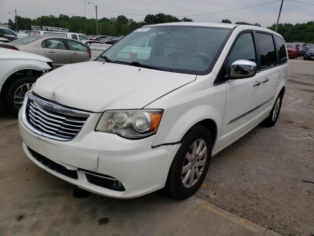 2C4RC1CG6CR382915 - 2012 CHRYSLER TOWN & COU TOURING L WHITE photo 1