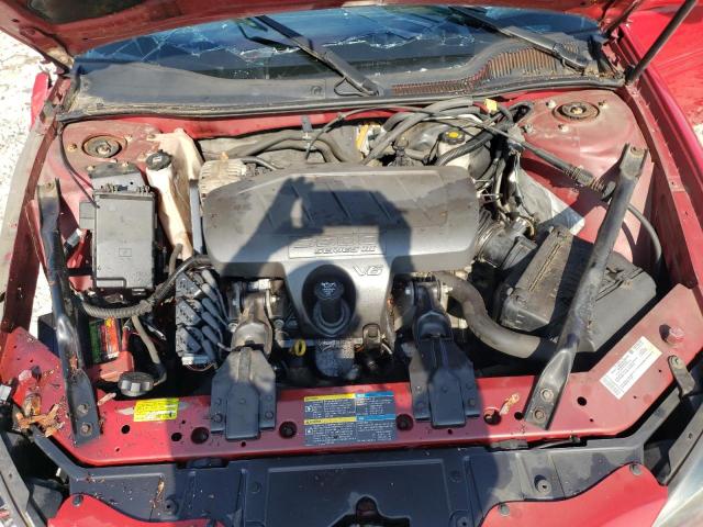 2G2WP552271102917 - 2007 PONTIAC GRAND PRIX 红色 照片 11