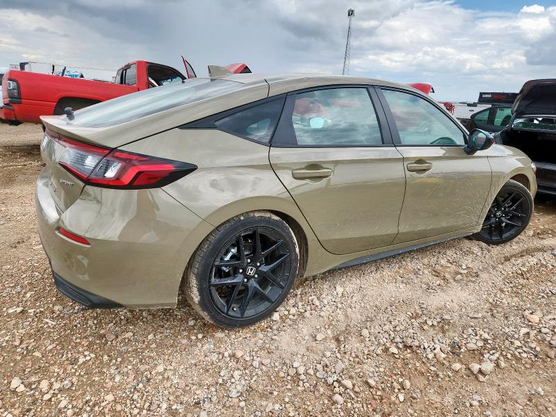 19XFL2H85SE024764 - 2025 HONDA CIVIC SPORT Yaşıl foto 3