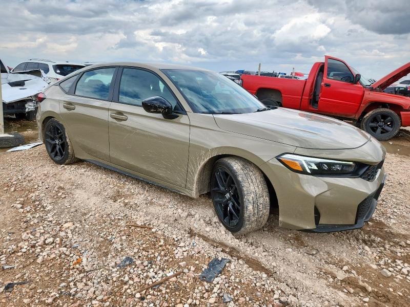 19XFL2H85SE024764 - 2025 HONDA CIVIC SPORT Yaşıl foto 4