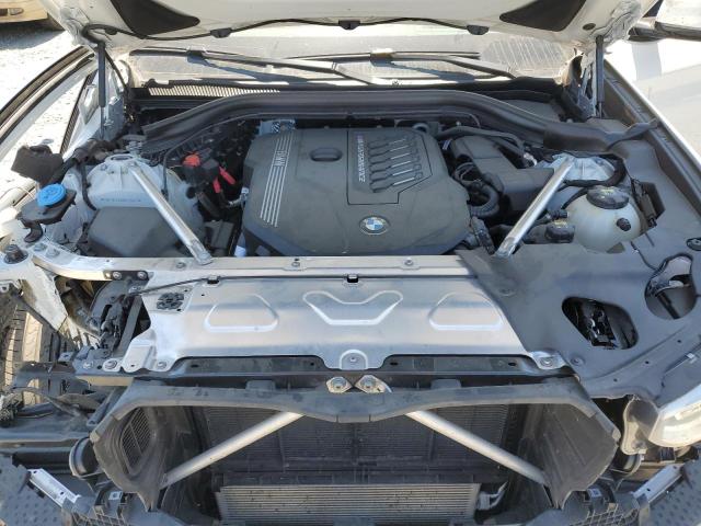 5UX2V5C07M9F53847 - 2021 BMW X4 XDRIVEM40I WHITE photo 12