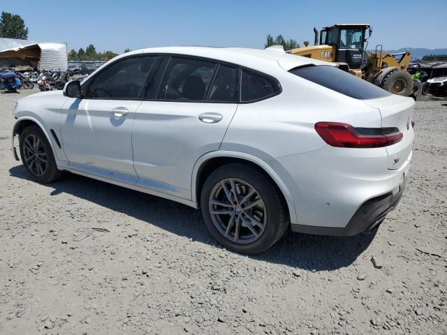 5UX2V5C07M9F53847 - 2021 BMW X4 XDRIVEM40I WHITE photo 2