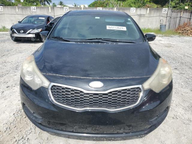 KNAFZ4A86E5058360 - 2014 KIA FORTE EX BLACK photo 5