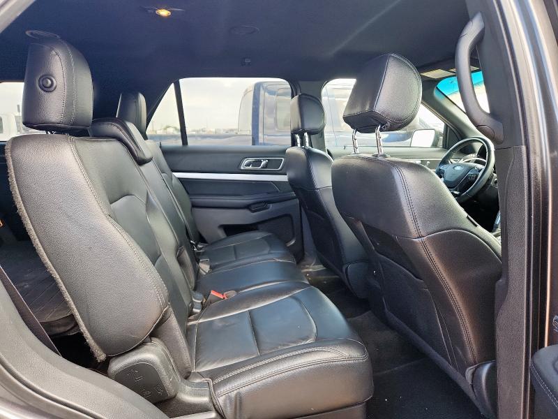 1FM5K7D83HGD39827 - 2017 FORD EXPLORER XLT CHARCOAL photo 11