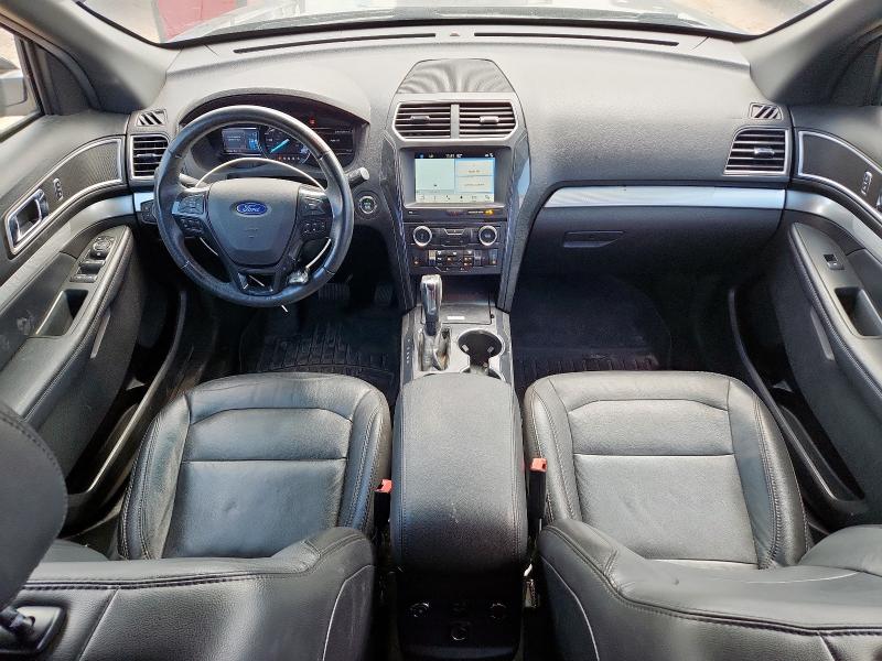 1FM5K7D83HGD39827 - 2017 FORD EXPLORER XLT CHARCOAL photo 8