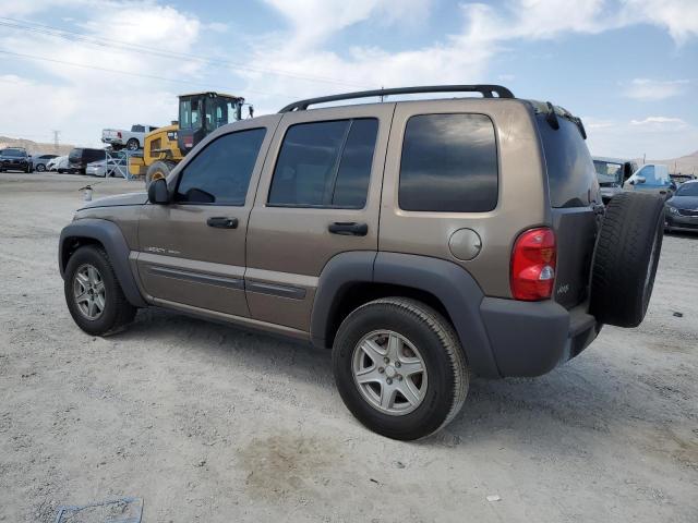 1J4GK48K02W170746 - 2002 JEEP LIBERTY SPORT BROWN photo 2