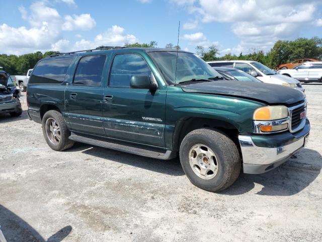 3GKEC16T71G276228 - 2001 GMC YUKON XL C1500 GREEN photo 4