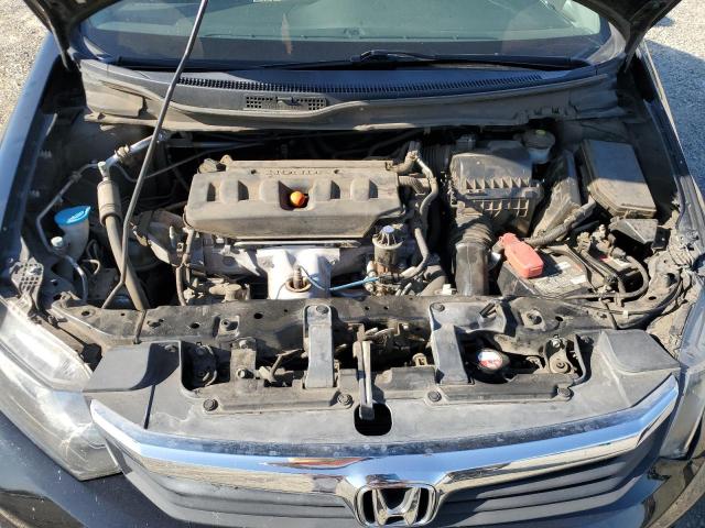 19XFB2F96CE359869 - 2012 HONDA CIVIC EXL BLACK photo 11