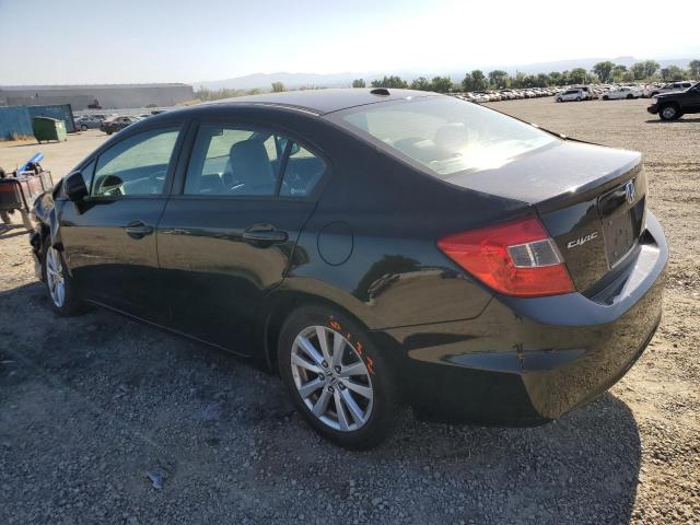 19XFB2F96CE359869 - 2012 HONDA CIVIC EXL BLACK photo 2