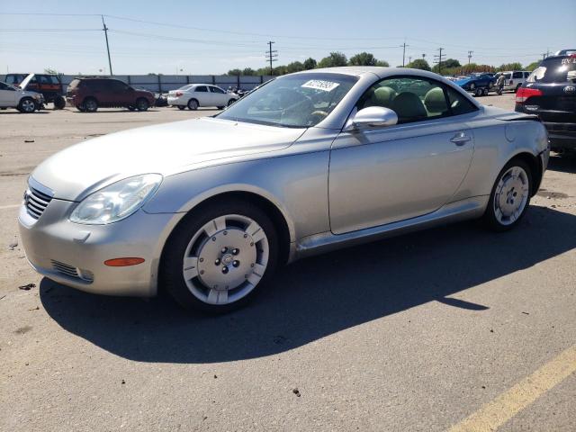 JTHFN48Y120023625 - 2002 LEXUS SC 430 SILVER photo 1