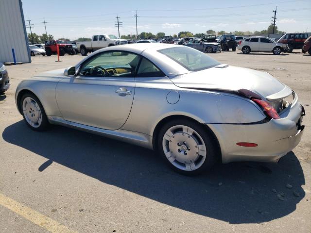 JTHFN48Y120023625 - 2002 LEXUS SC 430 SILVER photo 2