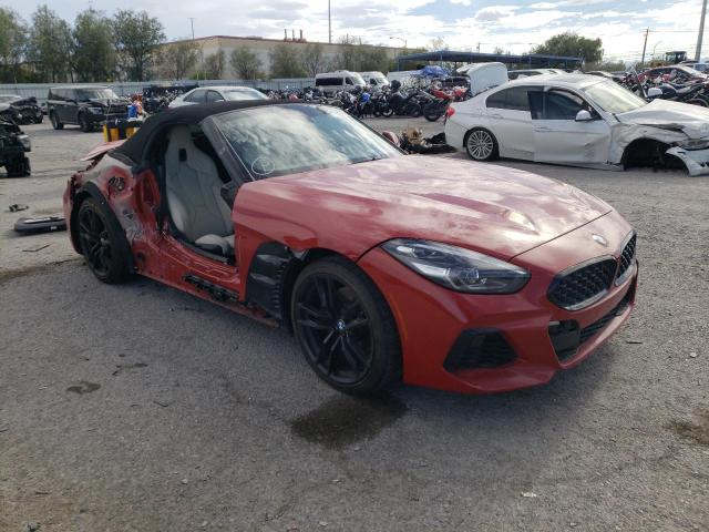 WBAHF3C53KWW03919 - 2019 BMW Z4 SDRIVE30I RED photo 4